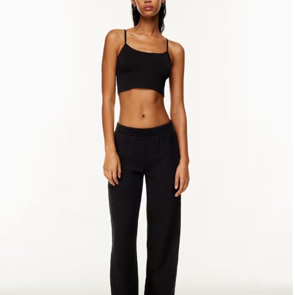 Aritzia TNA Chill Karelis Cropped Tank - Black - Picture 2 of 9